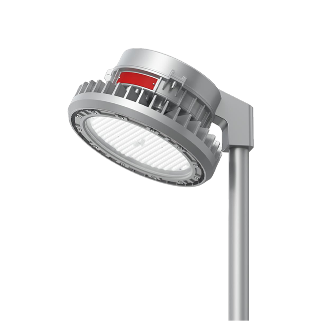 Modern Industrial Grey Explosion Proof Lamp 150W/200W/240W Optional IK08 Explosion Proof Downlight