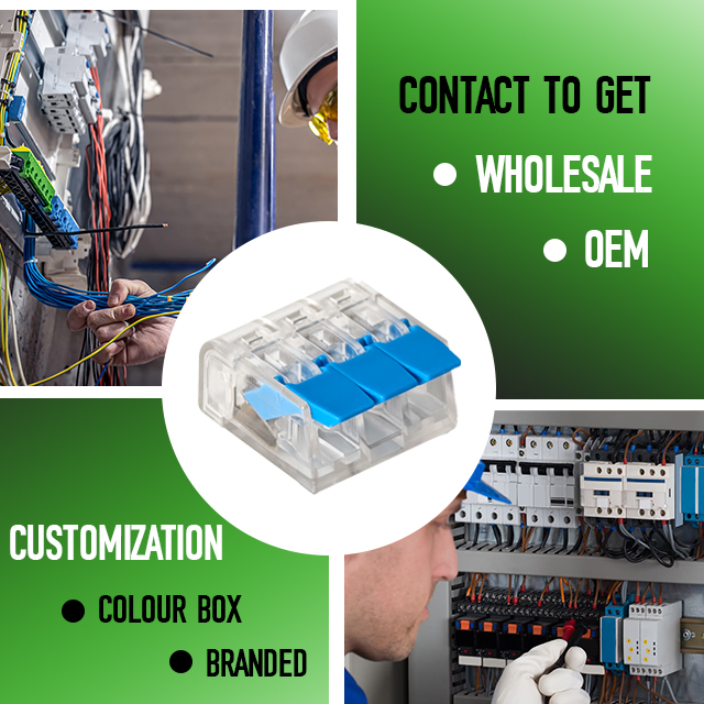 Electrical Clamp 3 Poles 413 China Wholesale Product Supply