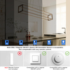 Modern LED Chandelier Linear Rectangle Chandelier Dimmable 39